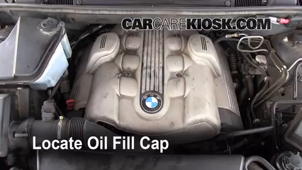 2006 BMW X5 4.4i 4.4L V8 Oil Add Oil